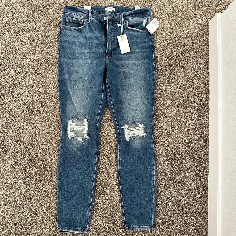 Good American good waist size 10 jeans